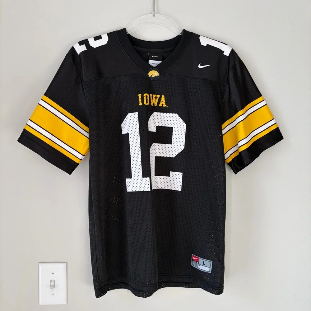 Nike Youth Iowa Football Jersey #12